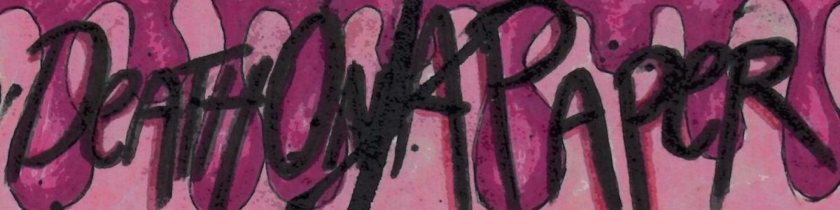 ART PROJECT DEATH ON A PAPER